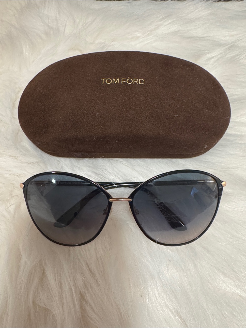 🆕 TOM FORD Penelope Cat Eye Sunglasses - full set